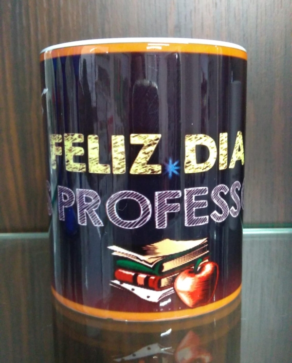 Caneca Porcelana Feliz Dia dos Professores 1 - Imagem 2